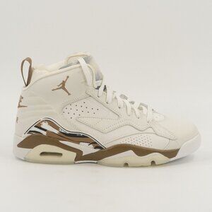 Jordan Women's Sneakers in Cream and Brown